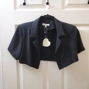 Mirror Palais Collared crop top